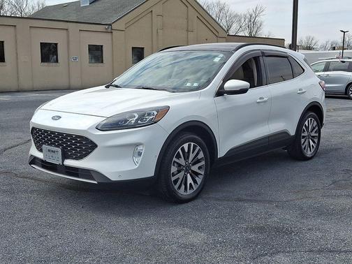 Star White 2020 Ford Escape Titanium