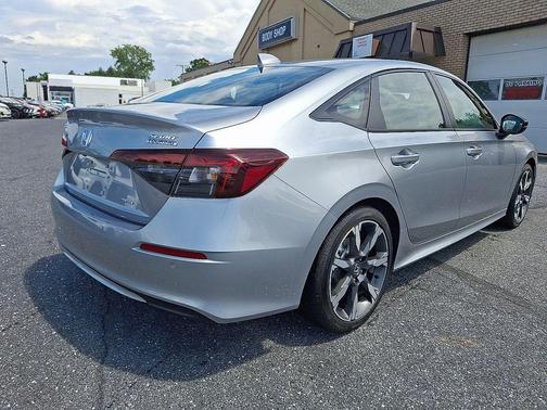 Silver Metallic 2025 Honda Civic Hybrid Sport Touring
