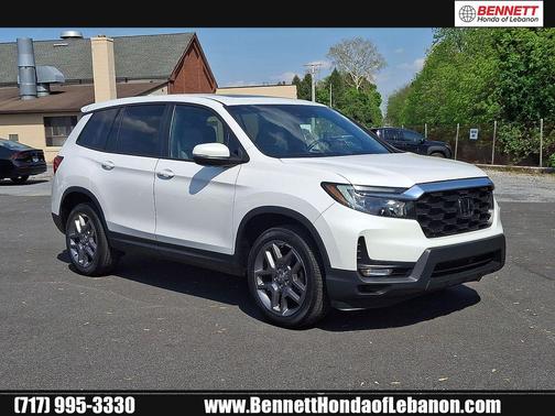Platinum White 2023 Honda Passport AWD EX-L