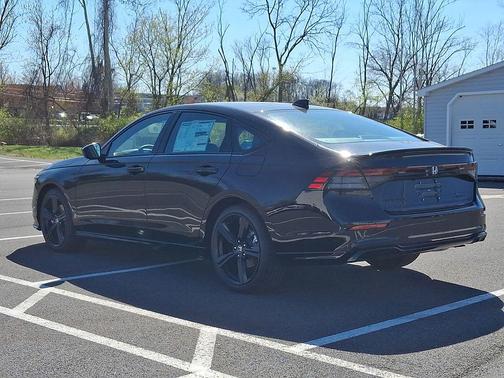 Crystal Black Pearl 2026 Honda Accord Hybrid Sport-L