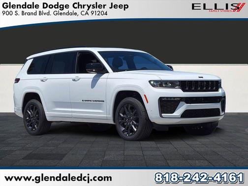 Bright White Clearcoat 2026 Jeep Grand Cherokee L Limited
