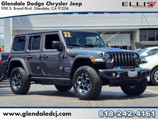 Granite Crystal Clearcoat Metallic 2022 Jeep Wrangler Unlimited 4xe Rubicon