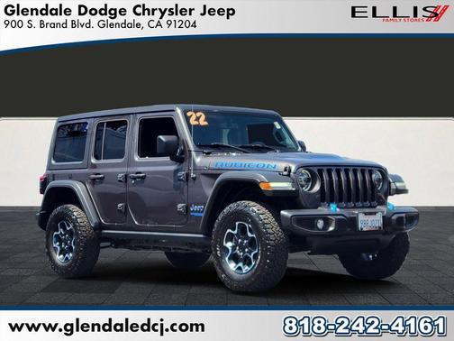 Granite Crystal Clearcoat Metallic 2022 Jeep Wrangler Unlimited 4xe Rubicon