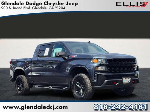 Shadow Gray Metallic 2020 Chevrolet Silverado 1500 Custom Trail Boss