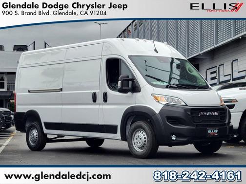 Bright White Clearcoat 2026 RAM ProMaster 2500 High Roof