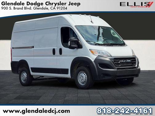 Bright White Clearcoat 2026 RAM ProMaster 2500 High Roof