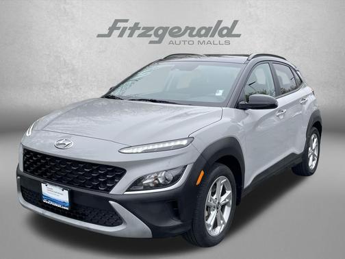 Cyber Silver w/Black Roof 2022 Hyundai KONA SEL