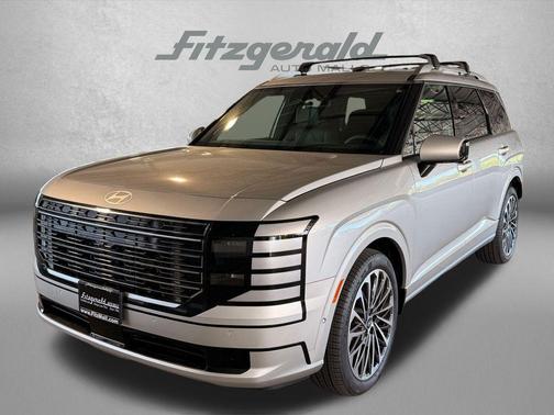Typhoon Silver Metallic 2026 Hyundai Palisade Hybrid Calligraphy