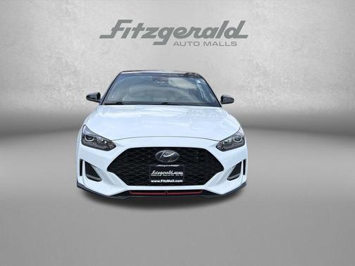 White 2020 Hyundai Veloster Base