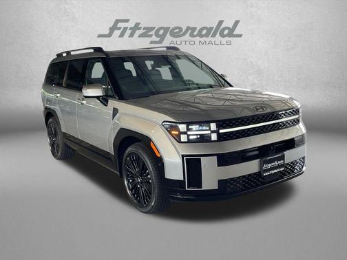Shimmering Silver 2026 Hyundai SANTA FE HEV Calligraphy