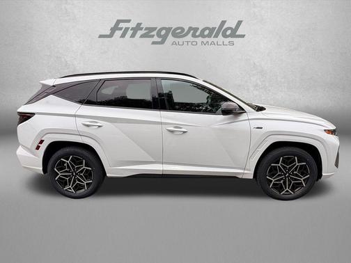 Quartz White 2022 Hyundai TUCSON N Line