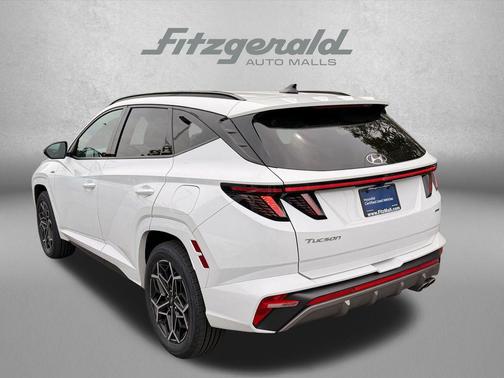 Quartz White 2022 Hyundai TUCSON N Line