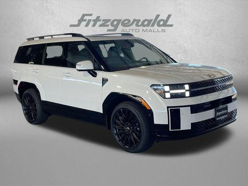 Serenity White 2026 Hyundai SANTA FE Calligraphy