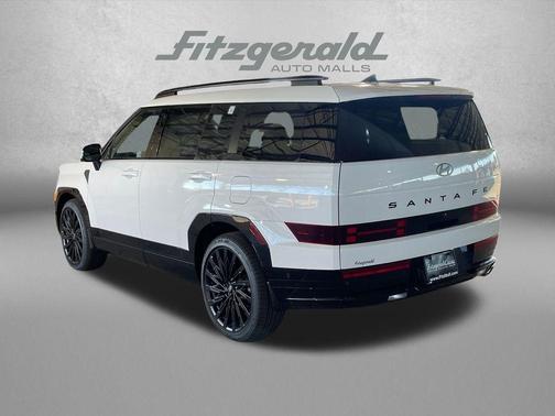 Serenity White 2026 Hyundai SANTA FE Calligraphy