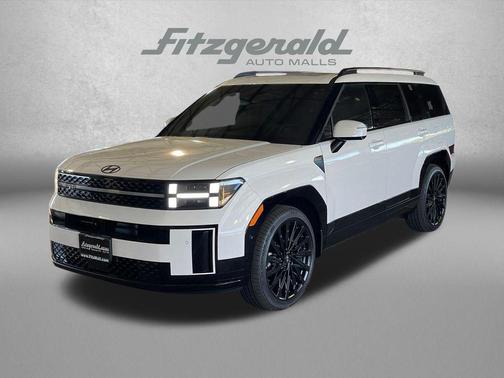 Serenity White 2026 Hyundai SANTA FE Calligraphy