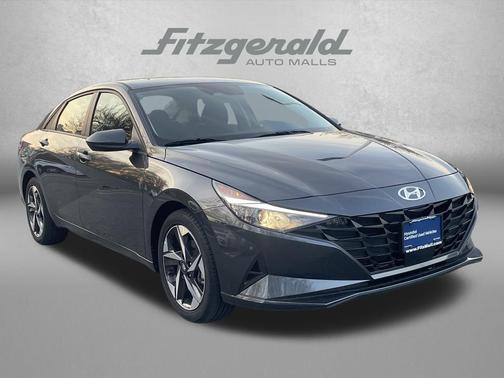 Portofino Gray 2023 Hyundai ELANTRA SEL