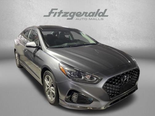 Machine Gray 2019 Hyundai SONATA Limited