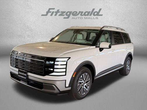 Creamy White Pearl 2026 Hyundai Palisade Hybrid SEL 8P