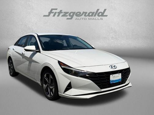 Serenity White Pearl 2023 Hyundai ELANTRA SEL