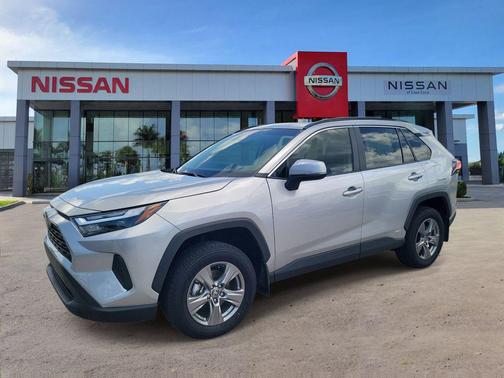 Silver Sky Metallic 2024 Toyota RAV4 Hybrid XLE