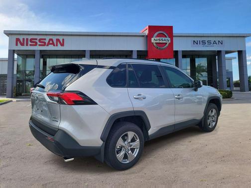 Silver Sky Metallic 2024 Toyota RAV4 Hybrid XLE