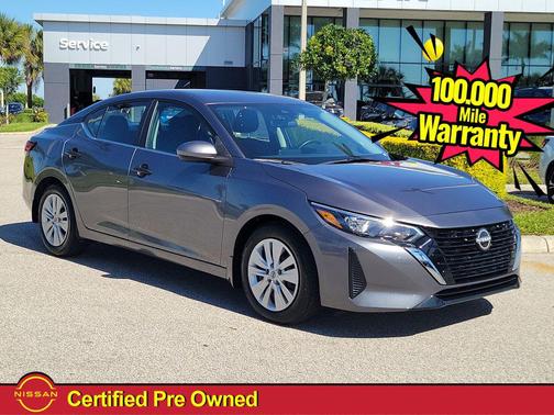 Gun Metallic 2025 Nissan Sentra S