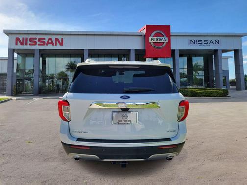 OXFORD WHITE 2021 Ford Explorer Limited