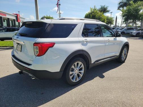 OXFORD WHITE 2021 Ford Explorer Limited