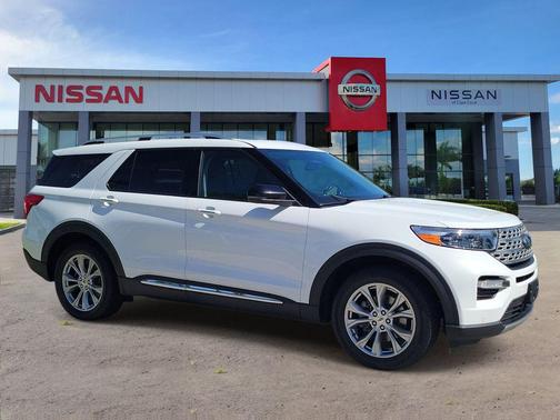 OXFORD WHITE 2021 Ford Explorer Limited