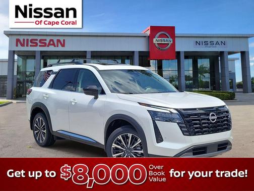 Everest White Pearl Tricoat 2026 Nissan Pathfinder Platinum