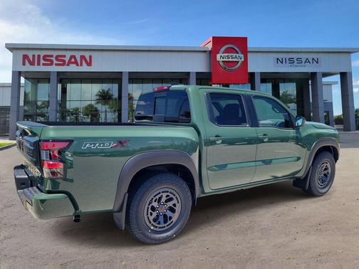 Tactical Green Metallic 2026 Nissan Frontier PRO-X