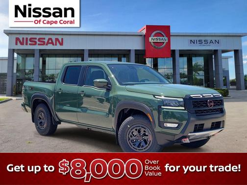Tactical Green Metallic 2026 Nissan Frontier PRO-X