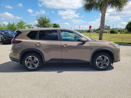 Baja Storm Metallic 2024 Nissan Rogue SV