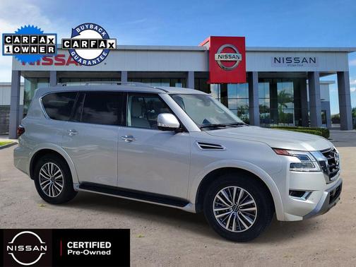Brilliant Silver Metallic 2024 Nissan Armada SL 2WD
