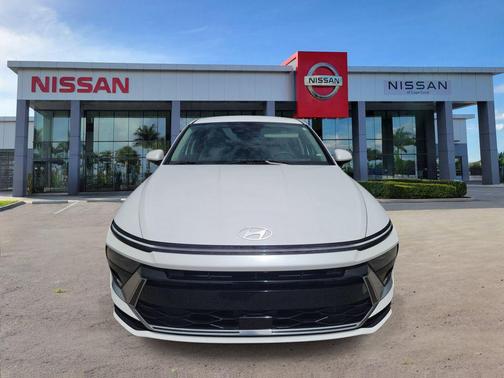 Serenity White 2024 Hyundai SONATA SEL