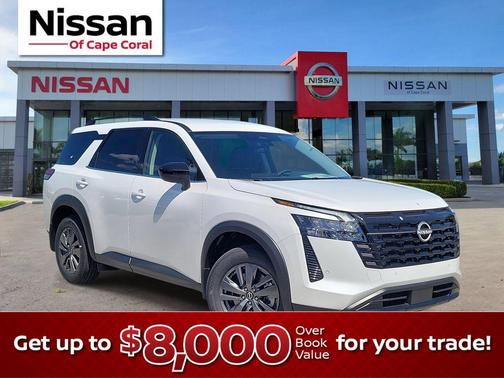 Everest White Pearl Tricoat 2026 Nissan Pathfinder SV