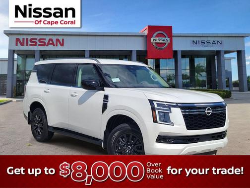 Aspen White Tricoat 2026 Nissan Armada SV