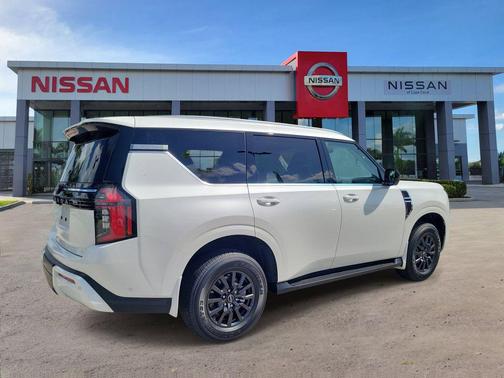 Aspen White Tricoat 2026 Nissan Armada SV