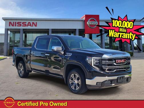 Onyx Black 2025 GMC Sierra 1500 SLT