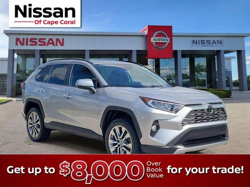 Silver Sky Metallic 2019 Toyota RAV4 Limited
