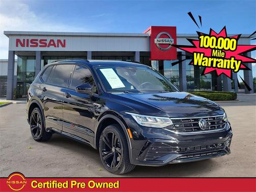 2023 Volkswagen Tiguan 2.0T SE R-Line Black