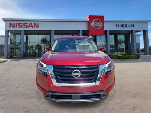 Scarlet Ember Tintcoat 2022 Nissan Pathfinder SV 4WD