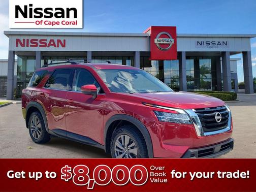 Scarlet Ember Tintcoat 2022 Nissan Pathfinder SV 4WD