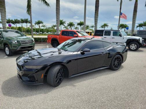 Shadow Black 2025 Ford Mustang GT