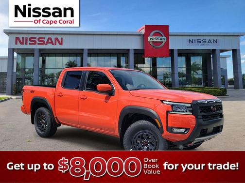 Afterburn Orange 2026 Nissan Frontier PRO-4X