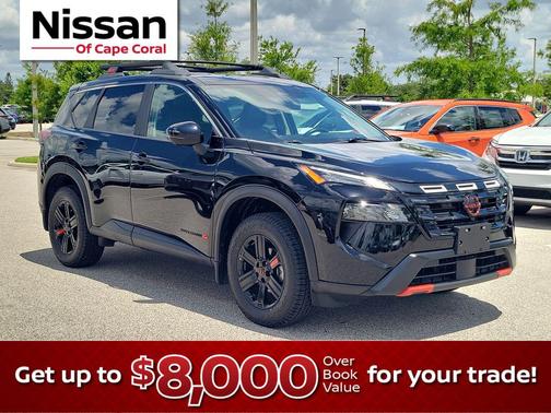 Super Black 2025 Nissan Rogue Rock Creek