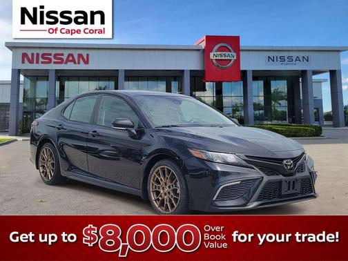 Midnight Black Metallic 2024 Toyota Camry SE