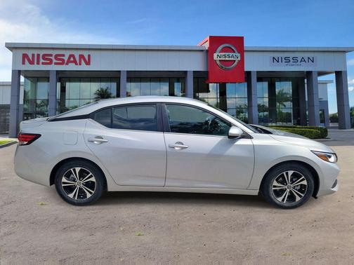Brilliant Silver Metallic 2023 Nissan Sentra SV