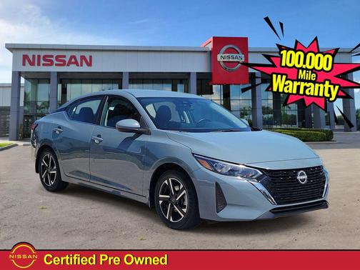 Atlantic Gray Metallic 2024 Nissan Sentra SV