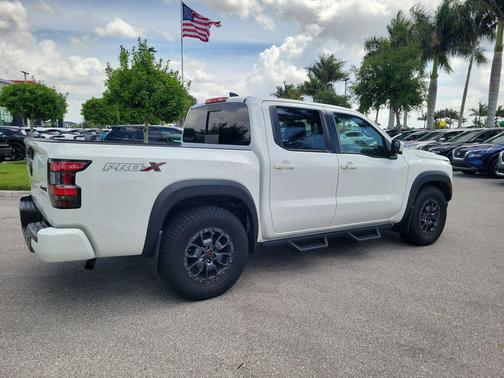 Glacier White 2023 Nissan Frontier PRO-X
